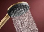 HANSGROHE - Raindance Alive Select S Set sprchové hlavice, tyče a hadice, 3 proudy, EcoSmart, kartáčovaný bronz 24603140