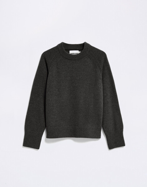 Armedangels Wool Knit Sweater 2874 steel melange L