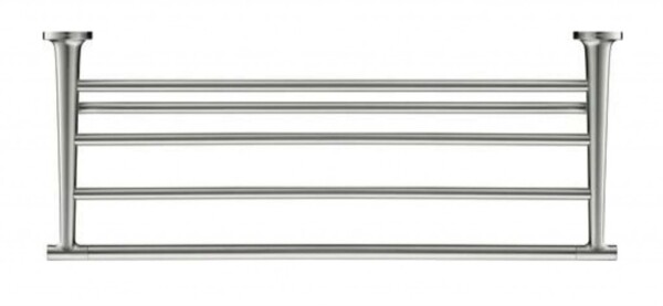 DURAVIT - Starck T Držák ručníků, délka 60 cm, kartáčovaný nerez 0099447000