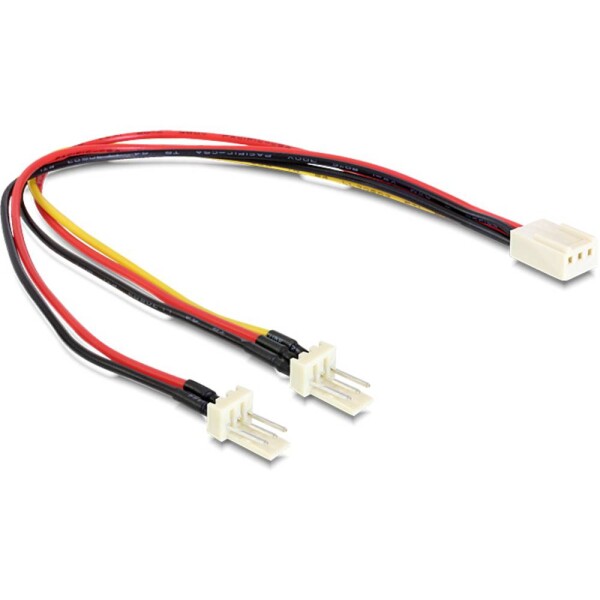PC větrák kabel 0.22 m vícebarevná Delock