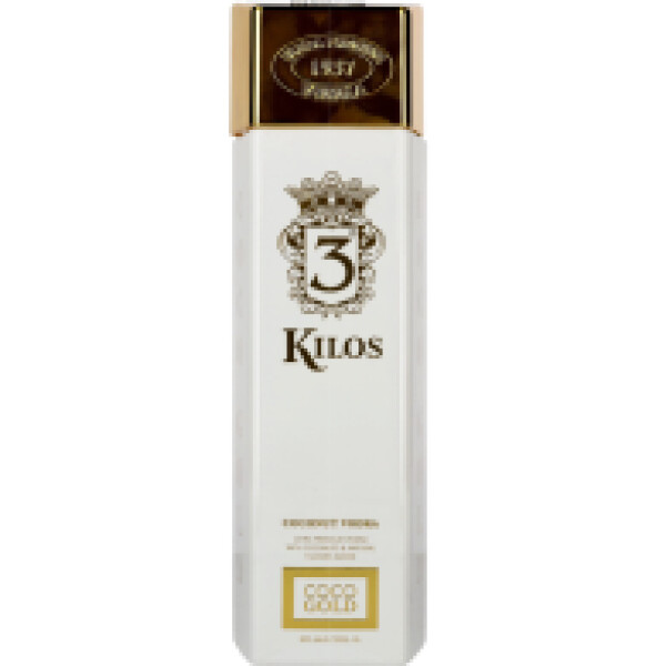 3 Kilos Vodka Coco Gold 30 % 1 l (holá láhev)