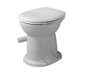 DURAVIT - Design Classics Volně stojící suché WC, lesklá bílá 0180010000