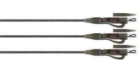 FOX Edges Naturals Tubing Leadclip Ready Rigs / Sada na montáž / Velikost 7 / 3 ks (CAC917)