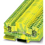 Phoenix Contact 3035726 trojitá svorka ochranného vodiče 8.2 mm pružinová svorka zelená, žlutá 50 ks