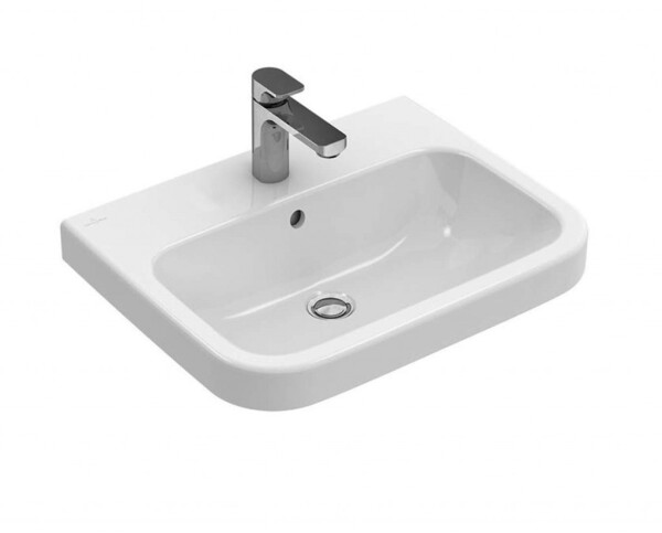 VILLEROY & BOCH - Architectura Umyvadlo 55x47 cm, s přepadem, otvor pro baterii, alpská bílá 41885501