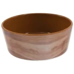 Dog Fantasy Miska vzor dřevo hnědá 15cm 500 ml (454-807007)