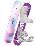 Gravity VOAYER 2A dámský snowboardový set