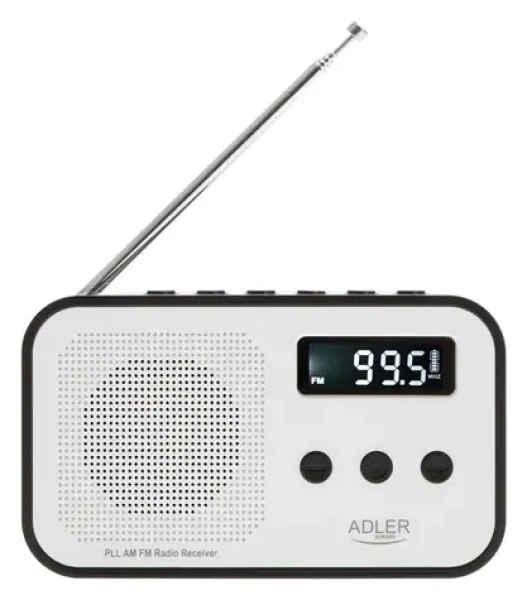 Adler AD 1917 černá / Mini Hi-Fi systém / CD / Bluetooth / USB / FM rádio (AD 1917)