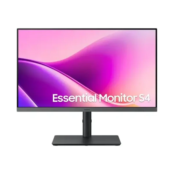24" SAMSUNG Essential S4 S24F434UAU černá / IPS / 1920x1080 / 16:9 / 5ms / 1000:1 / 300cd-m2 / HDMI + DP + USB-C / VESA (LS24F434UAUXEN)