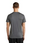 Pánské merino triko krátký rukáv ICEBREAKER Mens Merino 150 Tech Lite SS Tee IBCoordinates, Obsidian velikost: S