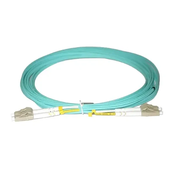 XtendLan / Optický patch kabel / LC-LC / 15 m / 50/125 duplex OM3 / LS0H (FOP-LCLC-D-15-50-OM3)