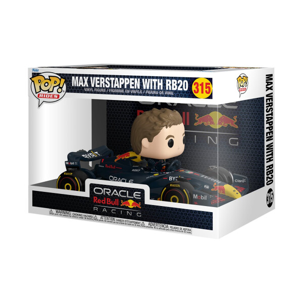 Funko POP Rides SUPDLX: RB- Verstappen w/RB20