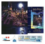 Diamantové malování - Harry Potter - Bradavický hrad 40 x 50 cm na rámu