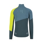 KARPOS Val Viola Full-Zip Fleece, Forest/Balsam/Kiwi Colada velikost: XXL