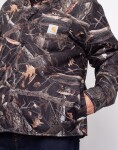 Carhartt WIP Kandler Shirt Jacket Camo Feather Tree, Black M