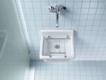 DURAVIT - Starck 3 Výlevka 48x43 cm, bez otvoru pro baterii, s WonderGliss, bílá 03134800001