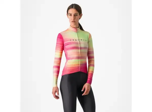 Castelli Phase dámský dres Multicolor Pink vel.