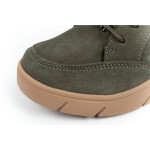 Dámské kotníkové zateplené boty F30232 1020 400Tmavě zelená s hnědou - Scholl tmavě zelená 40