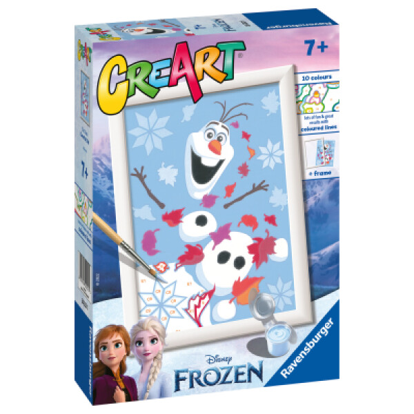 Ravensburger CreArt Disney Ledové království Rozesmátý Olaf