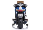 Mamido Dětská elektrická motorka XMX609 modrá | EVA kola | 12V7Ah