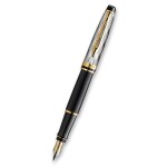 Plnicí pero Waterman Expert Reflections of Paris SE DLX Black GT, hrot M
