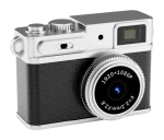 Denver DMC-1203B černá / Mini digitální fotoaparát / CMOS snímač / Micro SD / USB-C (ddmc1203b)