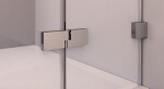 POLYSAN - FORTIS EDGE sprchové dveře do niky 1100, čiré sklo, pravé FL1611R