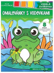 Omalovánky vodovkami Veselá zvířátka