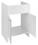 AQUALINE - Skříňka pod výlevku 58,2x78x38,3cm, plast, bílá PI28038