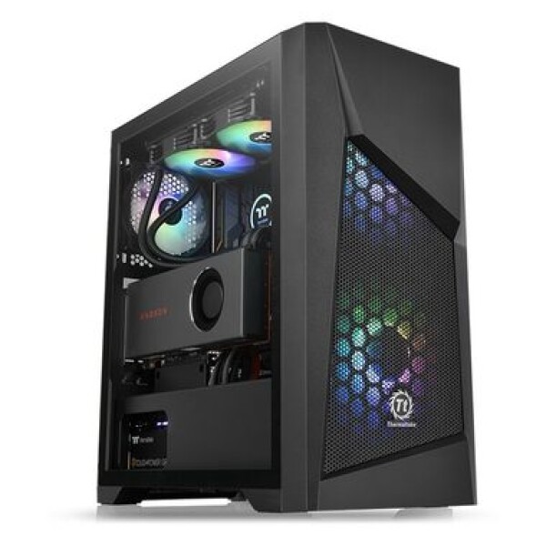 THERMALTAKE Commander G32 TG ARGB černá / midi tower / USB / bez zdroje / ATX / průhledná bočnice (CA-1P2-00M1WN-00)