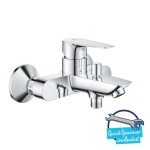 GROHE - Start Edge Vanová nástěnná baterie, chrom 24198001