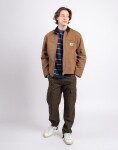 Carhartt WIP Detroit Jacket (Summer) Hamilton Brown/Tobacco rinsed XS