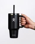 Hydro Flask Travel Tumbler 32 oz (940 ml) Black