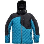CRV Cerva Bunda NEURUM PARKA zimní petrolejovo-černá s kapucí 3XL petrolejovo-černá