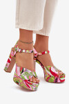 Sandály na podpatku model 214389 Step in style 40