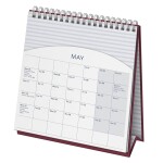 Busy B Stolní kalendář Navy Spray 2026, modrá barva, papír