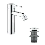 Grohe Essence New - Umyvadlová baterie s výpustí Push-Open chrom (23797001)
