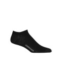 Pánské merino ponožky ICEBREAKER Mens Lifestyle Fine Gauge No Show, Black/Snow velikost: 42-44 (M)