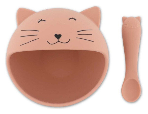 Sada prvního jídla pro miminka paní kočka