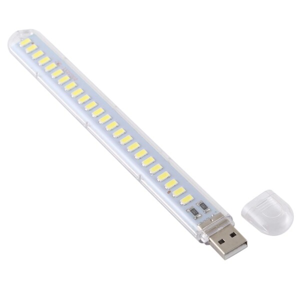 Přenosné USB 5W LED světlo - 24LED, 200lm, USB-A