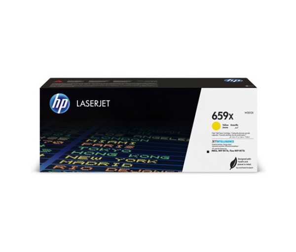 HP 659X High Yield Yellow Original LaserJet Toner Cartridge (29,000 pages) EDF_556551