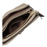 Stylová dámská crossbody kabelka Nikola, béžová