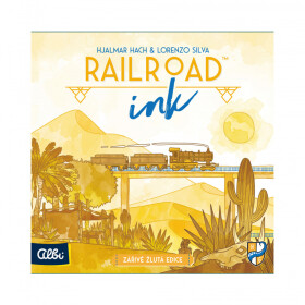 Albi Railroad Ink Zářivě žlutá edice