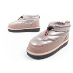 D.Franklin sněhule dámské zimní módní zateplené boty rose gold dámské 37