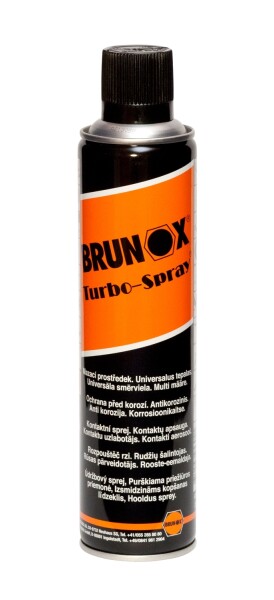 Mazivo-sprej BRUNOX Turbo-Spray 500 ml (Mazací a konzervační prostředek ve spreji 500ml)