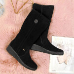 Rieker W R237 nepromokavé zateplené boty z ovčí vlny z nubuku 38