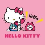 Nástěnný kalendář poznámkový 2027 Notique Hello Kitty, 30 x 30 cm