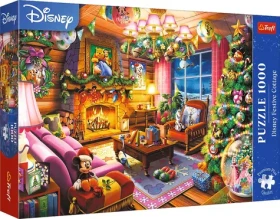 TREFL Puzzle Premium Plus Disney: Vánoční chaloupka