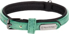 Flamingo Delu Obojek s neoprenovým polstrováním zelená XS (FLA-519290)