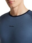 ICEBREAKER Mens Merino 200 Oasis+ LS Crewe, Midninavy/Dawn/JetHeather/Cb (vzorek) velikost: M